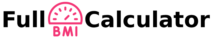 Full BMI Calcualtor