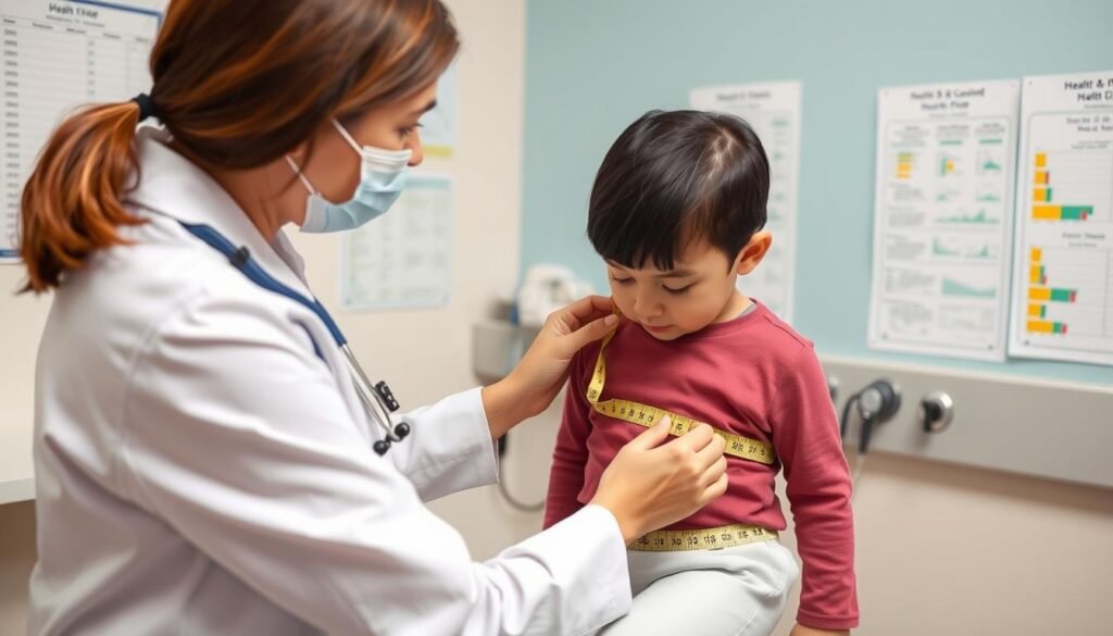 Healthcare provider conducting additional assessments beyond BMI