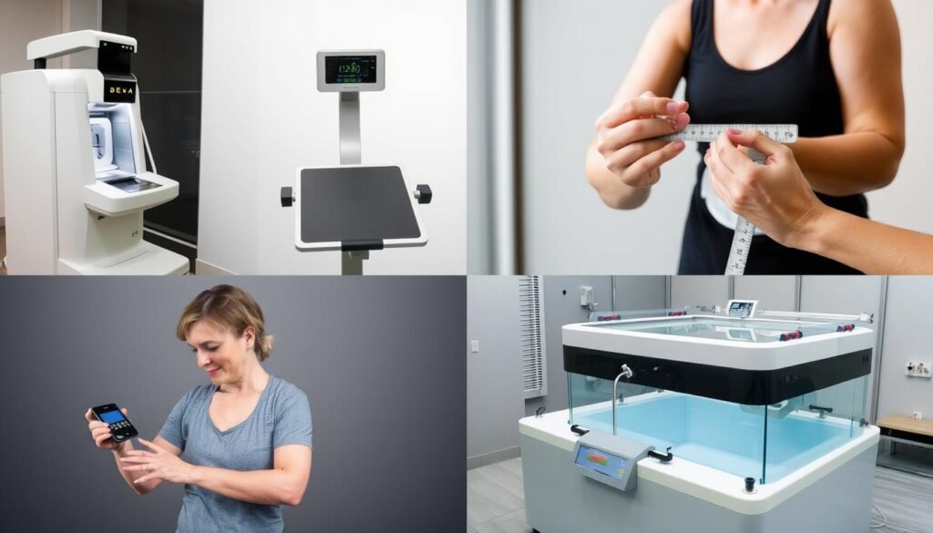 Various body composition measurement methods for women Various body composition measurement methods for women