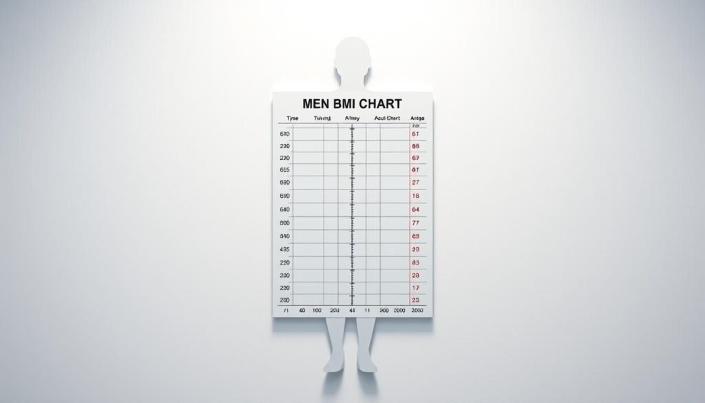 male bmi chart